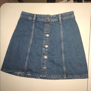 Jean skirt